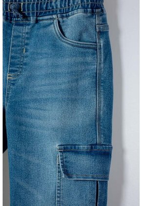 Jogger De Mic Con Cordón Azul Para Niño 12