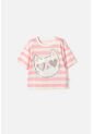 Camiseta De Mic Manga Corta Marfil Para Niña 14 de MARCA MIC