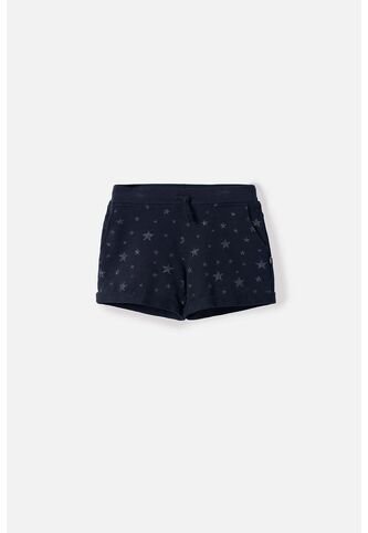 Short De Mic Con Cordón Negro Para Niña 4 MARCA MIC
