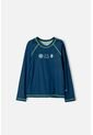 Camiseta De Baño Mic Azul Oscura Manga Larga Para Niño 10 de MARCA MIC