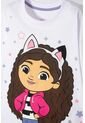 Camiseta De Gabby’s Dollhouse Manga Corta Blanco Para Niña de MARCA MIC
