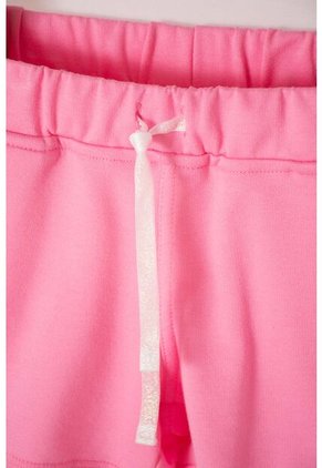 Short De Mic Con Cordón Rosado Para Niña 10