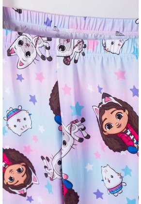 Pijama De Gabby’s Dollhouse Multicolor Para Niña