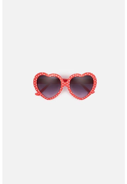 Gafas De Sol Mic Rojas Para Niña U