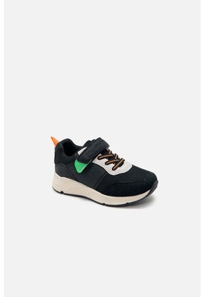 Tenis De Mic Negro Y Blanco Para Niño 34