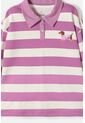 Camiseta Tipo Polo De Mic Multicolor Para Niña 8 de MARCA MIC