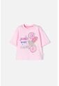 Camiseta De Mic Manga Corta Rosado Para Niña 12 de MARCA MIC
