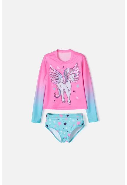 Vestido Baño Mic Multicolor Para Niña 8