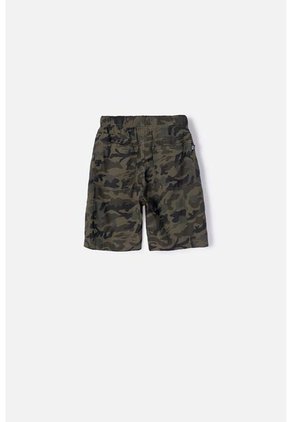 Bermuda De Mic Con Cordón Verde Para Niño 6