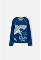 Camiseta De Baño Mic Manga Larga Azul Para Niño 12 de MARCA MIC