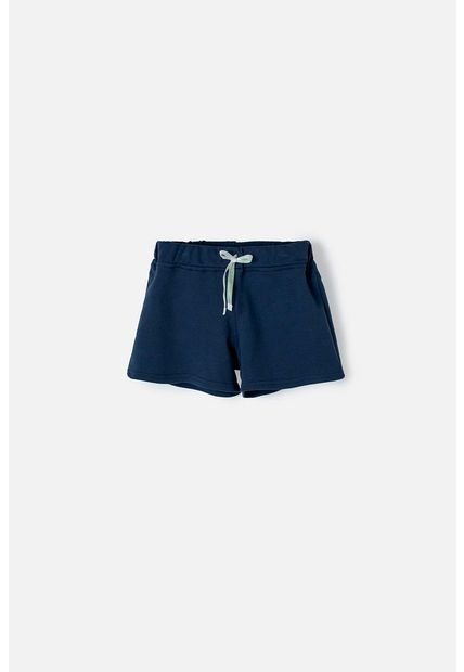 Short De Mic Azul Para Niña 12