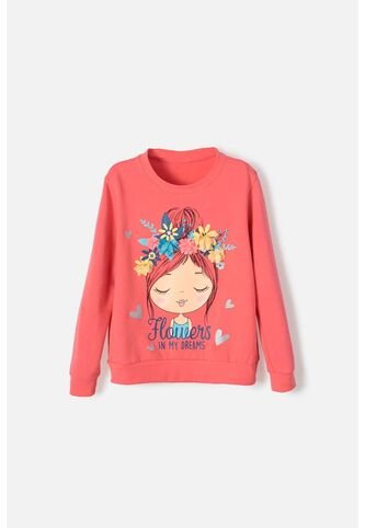 Buzo Mic Estampado Rosado Para Niña 4 MARCA MIC