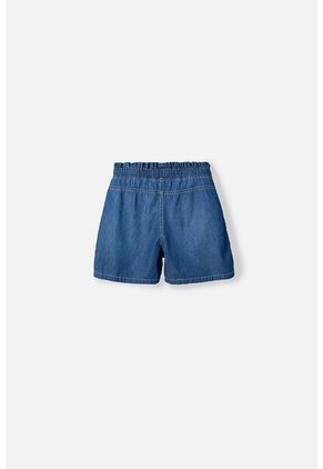 Short De Mic Con Cordón Azul Para Niña 4