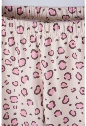 Pijama De Mic Con Pantalón Largo  Palo De Rosa Para Niña 4