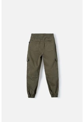 Pantalón De Mic Con Cordón Verde Para Niño 10
