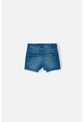 Short De Mic Indigo Medio Para Niña 8