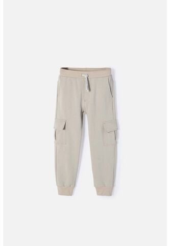 Jogger De Mic Con Cordón Verde Aceituna Para Niño 6 MARCA MIC
