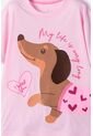 Camiseta De Mic Manga Corta Rosado Para Niña 4 de MARCA MIC