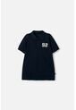 Camiseta Tipo Polo De Mic Azul Para Niño 6 de MARCA MIC