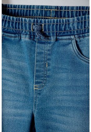 Jogger De Mic Con Cordón Azul Para Niño 12