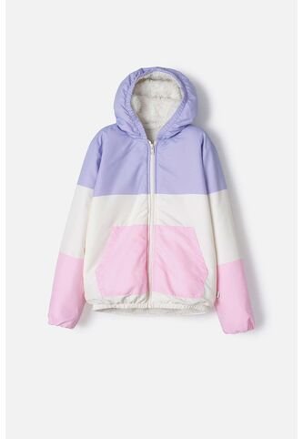 Chaqueta De Mic Con Cierre Multicolor Para Niña 4 MARCA MIC