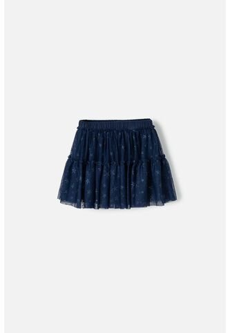 Falda De Mic Tipo Tutú Azul Para Niña 6 MARCA MIC