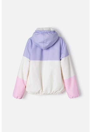 Chaqueta De Mic Con Cierre Multicolor Para Niña 4
