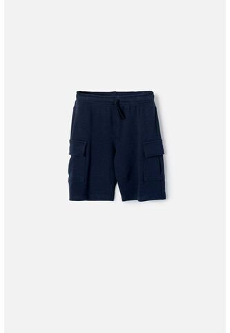 Bermuda De Mic Con Cordón Azul Para Niño 8 MARCA MIC