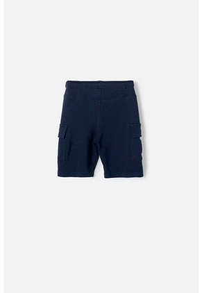 Bermuda De Mic Con Cordón Azul Para Niño 8
