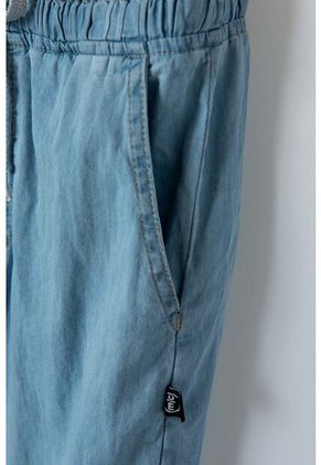 Jogger De Mic Con Cordón Azul Claro Para Niña 4