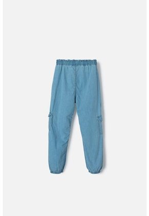 Jogger De Mic Con Cordón Azul Claro Para Niña 4