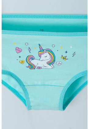 Pack X2 Panties De Mic Azul Y Blanco Para Niña