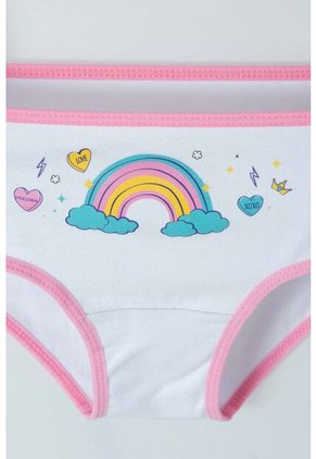 Pack X2 Panties De Mic Azul Y Blanco Para Niña