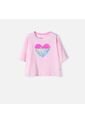 Camiseta De Mic Manga Corta Rosada Para Niña 4 de MARCA MIC