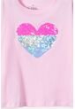 Camiseta De Mic Manga Corta Rosada Para Niña 4 de MARCA MIC