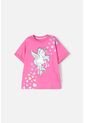 Camiseta De Mic Manga Corta Rosada Para Niña 10 de MARCA MIC