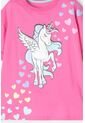 Camiseta De Mic Manga Corta Rosada Para Niña 10 de MARCA MIC