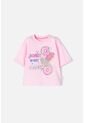 Camiseta De Mic Manga Corta Rosado Para Niña 6 de MARCA MIC