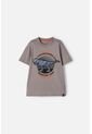 Camiseta  De Mic Manga Corta Taupe Para Niño 8 de MARCA MIC