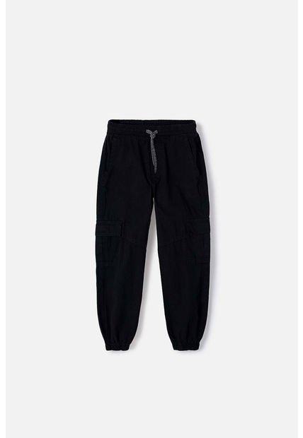 Jogger De Mic Con Cordón Negro Para Niño 6