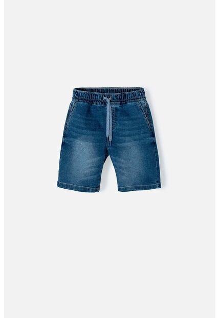 Bermuda De Mic Indigo Medio Para Niño 4