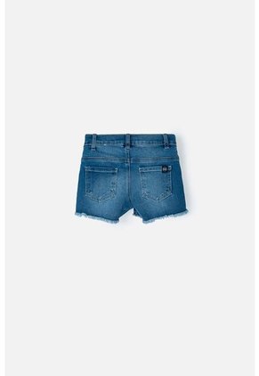 Short De Mic Indigo Medio Para Niña 8