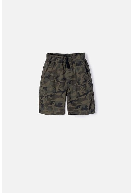 Bermuda De Mic Con Cordón Verde Para Niño 12