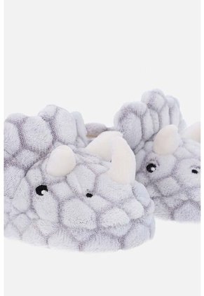 Pantuflas De Mic Cerradas Gris  Para Niño 29