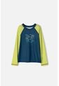 Camiseta De Baño De Mic Azul Y Verde Para Niño 4 de MARCA MIC