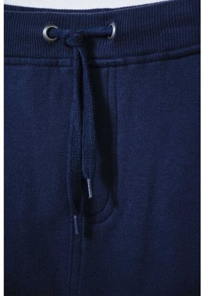 Jogger Mic Ajustable En Cintura Azul Oscuro Para Niño 4