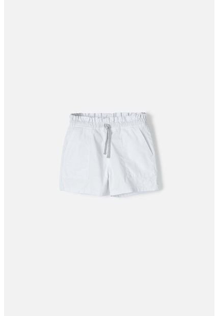Short De Mic Con Cordón Blanco Para Niña 10
