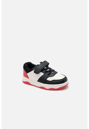 Tenis De Mic Blanco Rojo Y Negro Para Niño 28