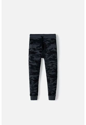 Jogger De Mic Con Cordón Gris Para Niño 4 MARCA MIC