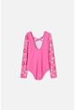 Vestido De Baño De Mic Manga Larga Rosado Para Niña 12 de MARCA MIC